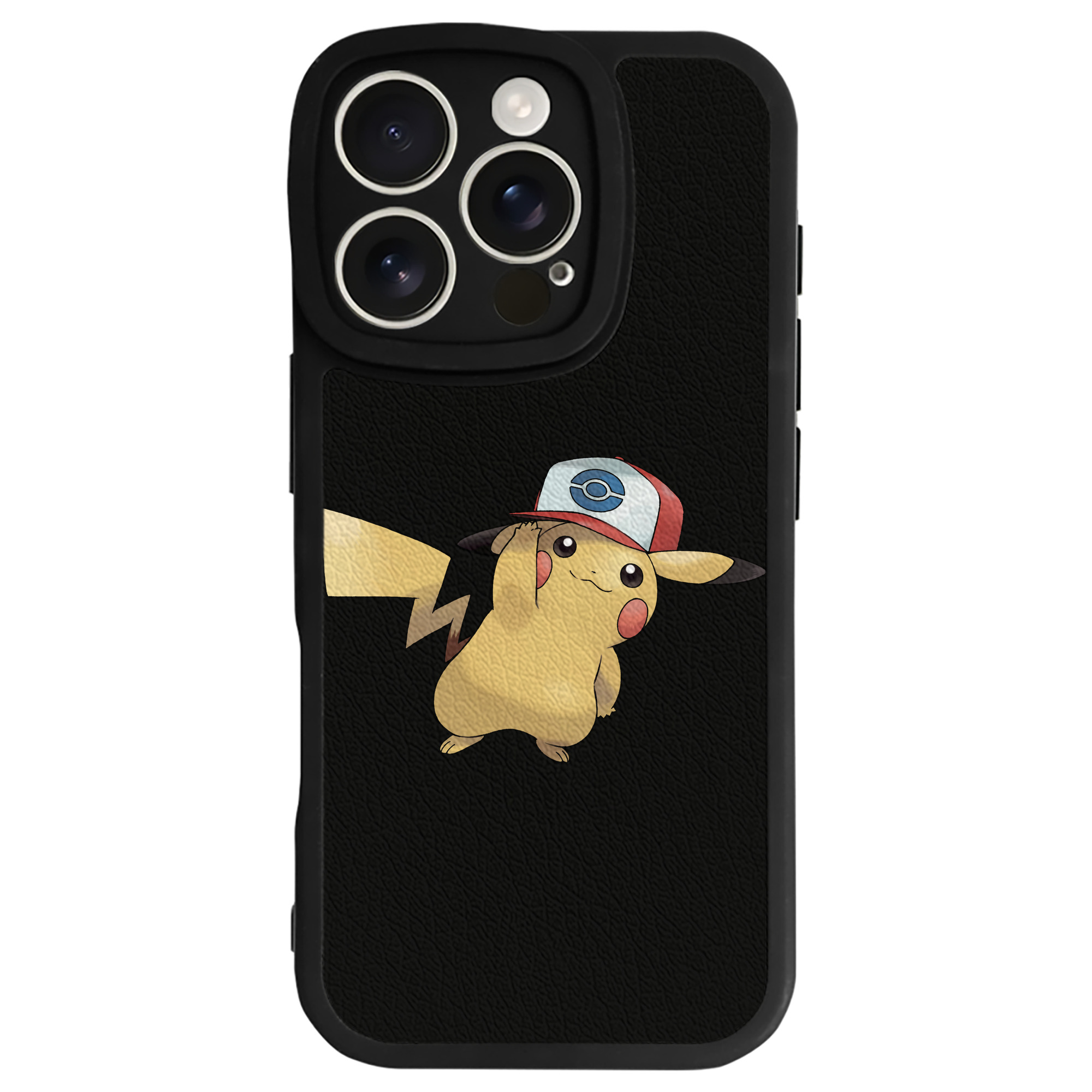 （画像用） ポケットモンスター Pokémon 【iPhone 16シリーズ対応】シリコンスマホケース（レザー調） 材質：シリコン